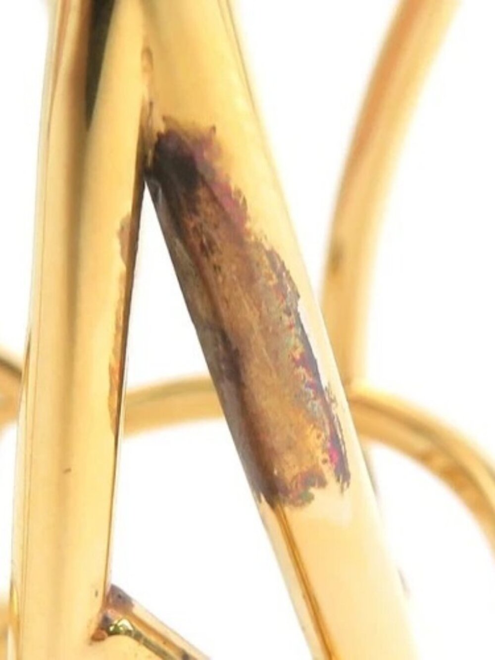Auth LOUIS VUITTON Bangle Bracelet Gold Metal M1471M - h32050a - Picture 7 of 10